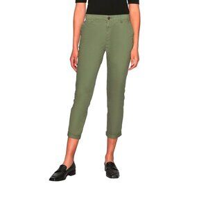 GAP Relaxed Girlfriend Chino Pants in Monterey Cypress Green Size 4